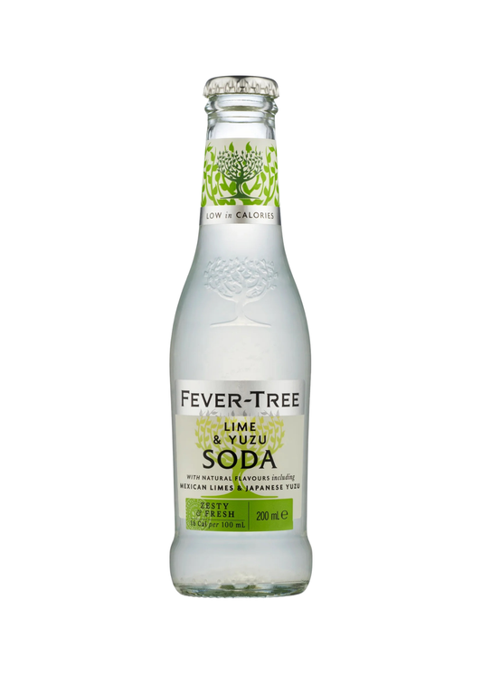 FEVER-TREE LIME & YUZU SODA WATER