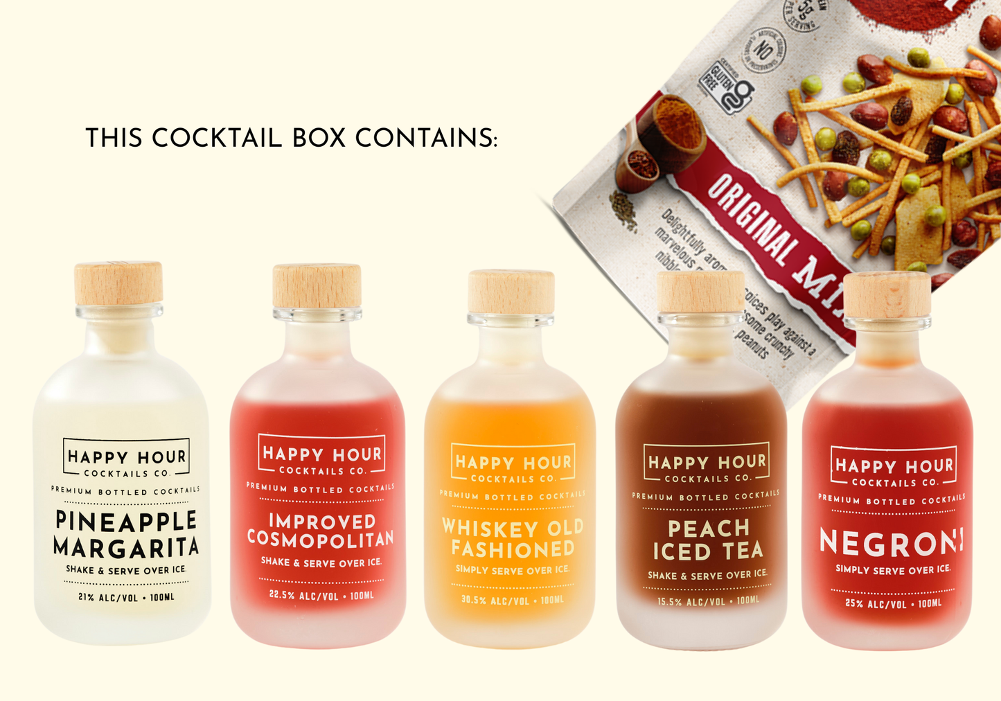 HAPPY HOUR'S FLAVOURS OF THE MONTH