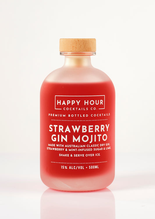 STRAWBERRY GIN MOJITO