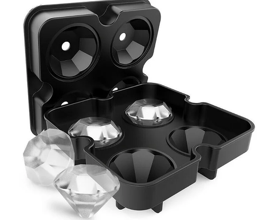 SILICONE ICE MOULD - DIAMOND