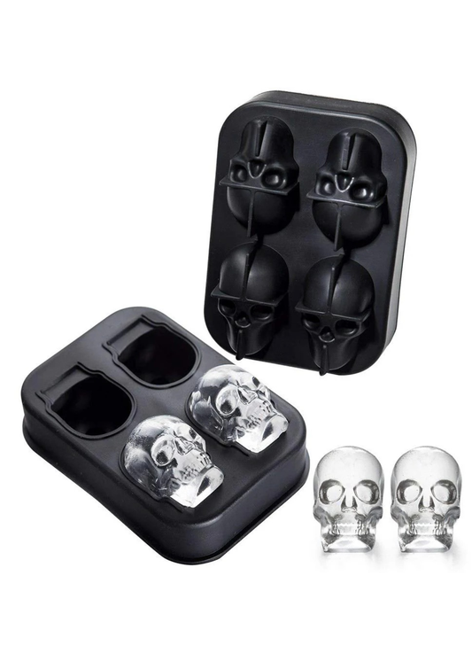 SILICONE ICE MOULD - SKULL