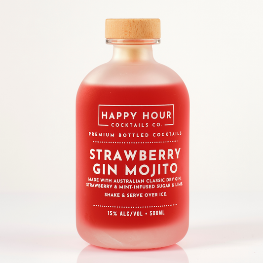 STRAWBERRY GIN MOJITO