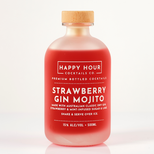 STRAWBERRY GIN MOJITO