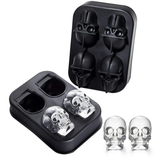 SILICONE ICE MOULD - SKULL